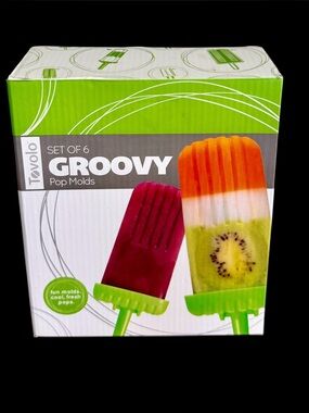 New Tovolo Groovy Pop Molds - Set of 6